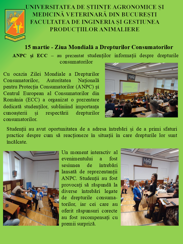 15 Martie - Ziua mondială a drepturilor consumatorilor